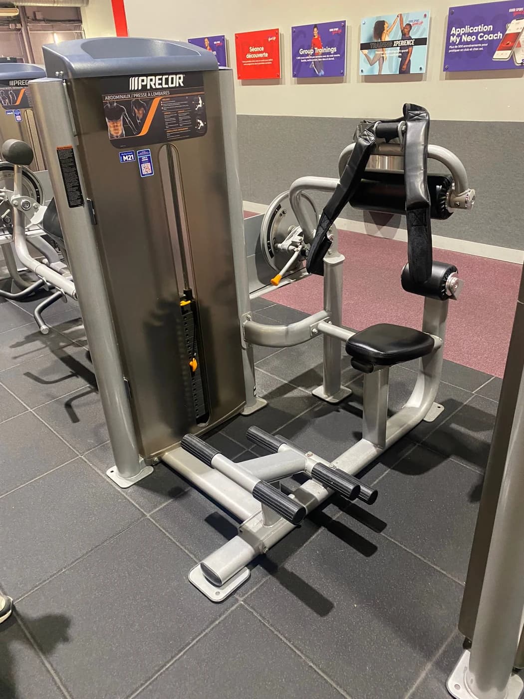 Precor Vitality abdominal machine